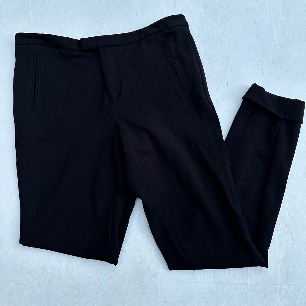 ATM ANTHONY THOMAS MELILLO Ponte Slim Pants In Black - Picture 2 of 7
